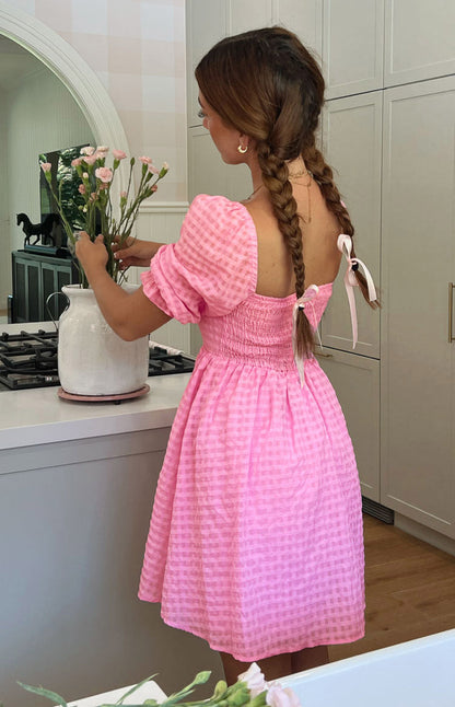 Rubi Pink Babydoll Mini Dress BB Exclusive