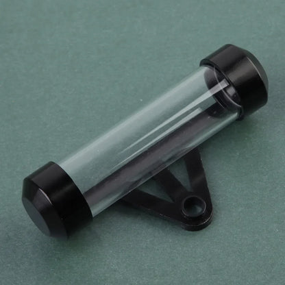 Motorcycle Secure Tube Tax Disc Holder Universal Motorbike Tax Disc Tube Cylindrical Holder Frame Waterproof with Screwdriver Beauty World Shop