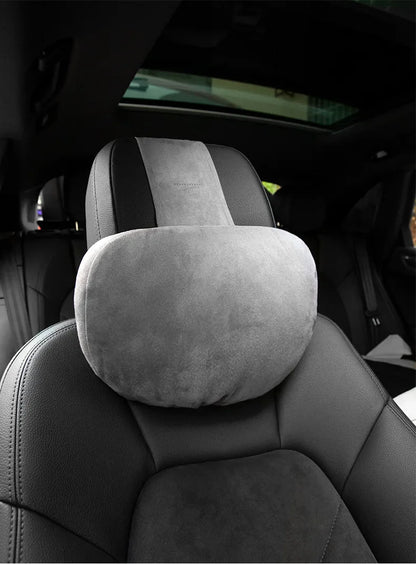 Car Headrest Neck Support Seat / Maybach Design S Class Soft Universal Adjustable Car Pillow Neck Rest Cushion High Quality Beauty World Shop