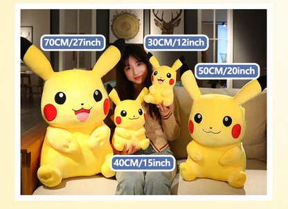 Pokemon Kawaii Pikachu Cute Stuffed Toys High-Quality Anime Throw Pillow Birthday Christmas Gift for Children Friends Boys Girls Beauty World Shop