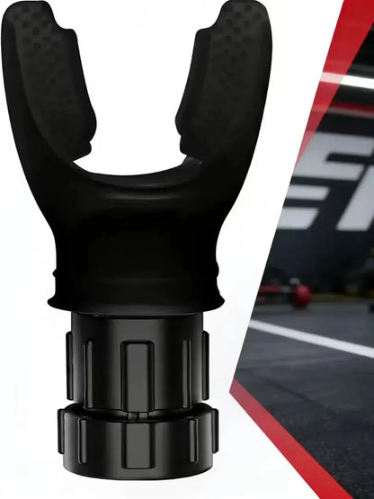 Silicone Breathing Fitness Exercise Equipment Portable Throat Adjustable Resistance Breathing Exercise Device Beauty World Shop
