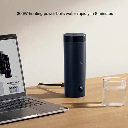 Original MIJIA Portable Electric Kettle 2 Thermos Cup Fast Water Boiler 350ml Smart Temperature Insulated Kettle Travel (CN) Beauty World Shop