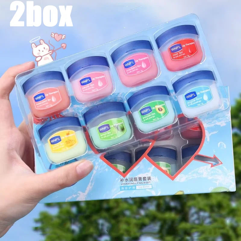 8/6/4/1PCs Lip Balm Moisturizing Lipstick Base Moisturizer Makeup Natural Plant Anti-Cracking Lip Care Petroleum Jelly Lip Balm Beauty Fashion