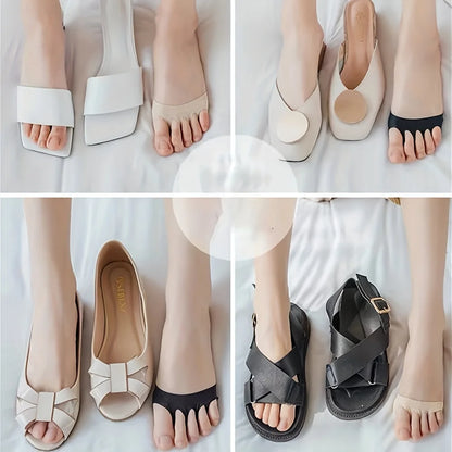 2-Pack Breathable Toe Pads, Forefoot Pad Protectors - Reusable Foot Pads, Foam Pads to Prevent Forefoot Pain and Discomfort Beauty World Shop