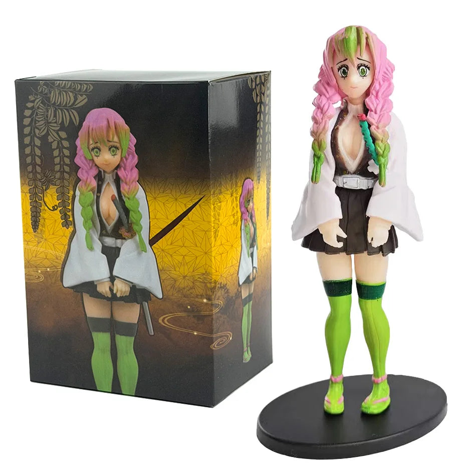 Anime Demon Slayer Kimetsu no Yaiba Figure Kamado Tanjirou Action Figure Agatsuma Zenitsu Nezuko Warrior PVC Model Toys Beauty World Shop