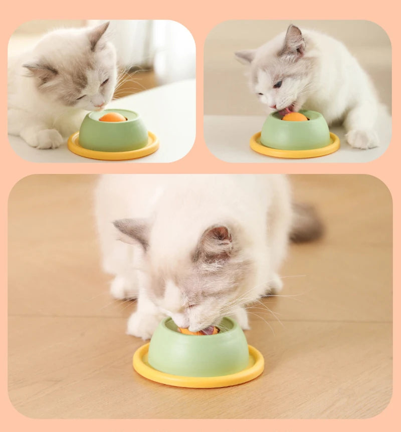 Interactive Pet Cat Licking Food Toys Anti-slip Pet Slow Feeder for Cats Funny Kitten Licking Plate Cat Accessories Beauty World Shop
