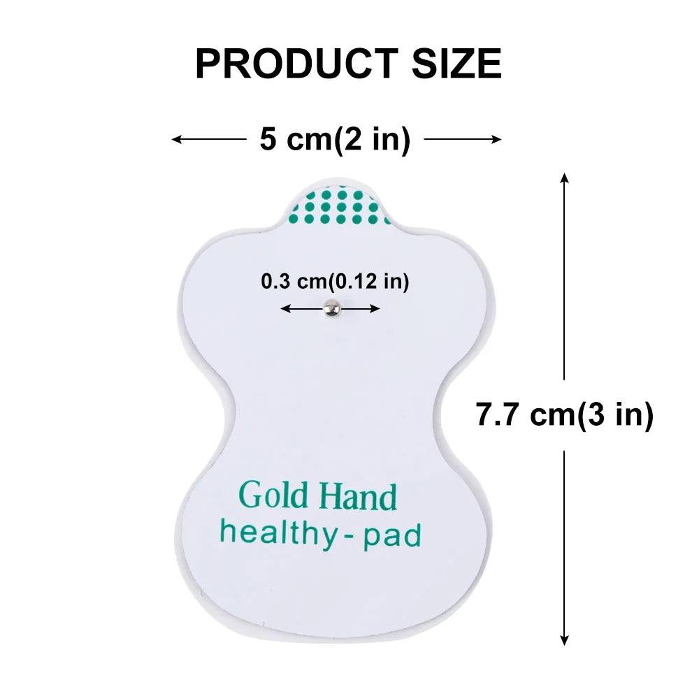 10/20pcs TENS Electrode Pads EMS Muscle Stimulator Self Adhesive Replacement for TENS Unit Digital Therapy Machine Patch Sticker Beauty World Shop