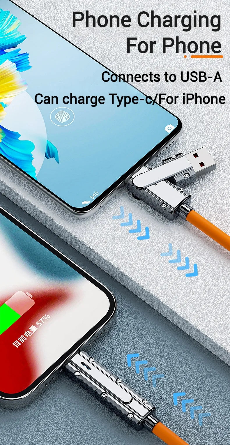Type C To Typec Cable 2-In-2 66W Pd Fast Charging Usb C To Usb C To iPhone Suitable for iPhone iPad Huawei Xiaomi Samsung Redmi Beauty World Shop