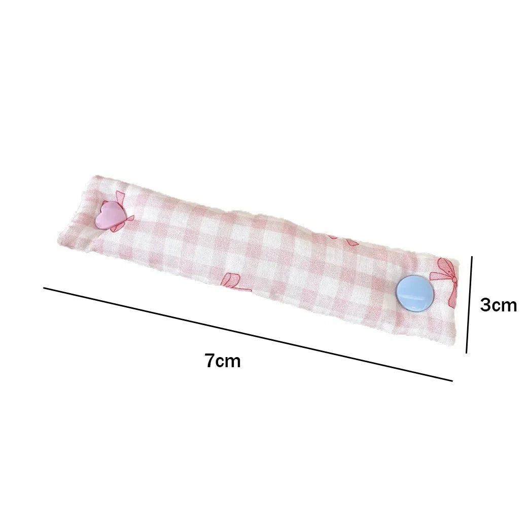 1PC Floral Cable Tie - INS Style Cloth Cord Organizer, Cute Reusable Wire Straps for Earphone/Data Cables Beauty Trend Shop