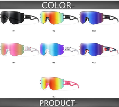 3-8 Years Old Boys And Girls Riding Outdoor Sports Kids Cycling Sunglasses UV400 Children Camping Goggles Fishing Bike Eyewear Beauty World Shop