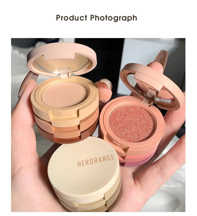 Tri-Color Eye Shadow, Matte Create Multi-Layered Eye Makeup Beauty Trend Shop