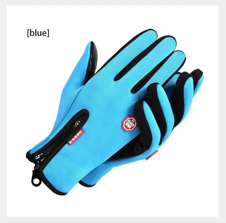 Outdoor Cycling Gloves, Bicycles for Warmth and Anti Slip in Autumn and Winter Beauty World Shop