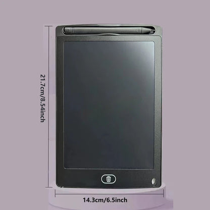 6.5/8.5/10/12 Inch LCD Drawing Tablet for Kids, Rechargeable Erasable Board with Pen, Travel Educational Toy Gift for Boys Girls Beauty Fashion