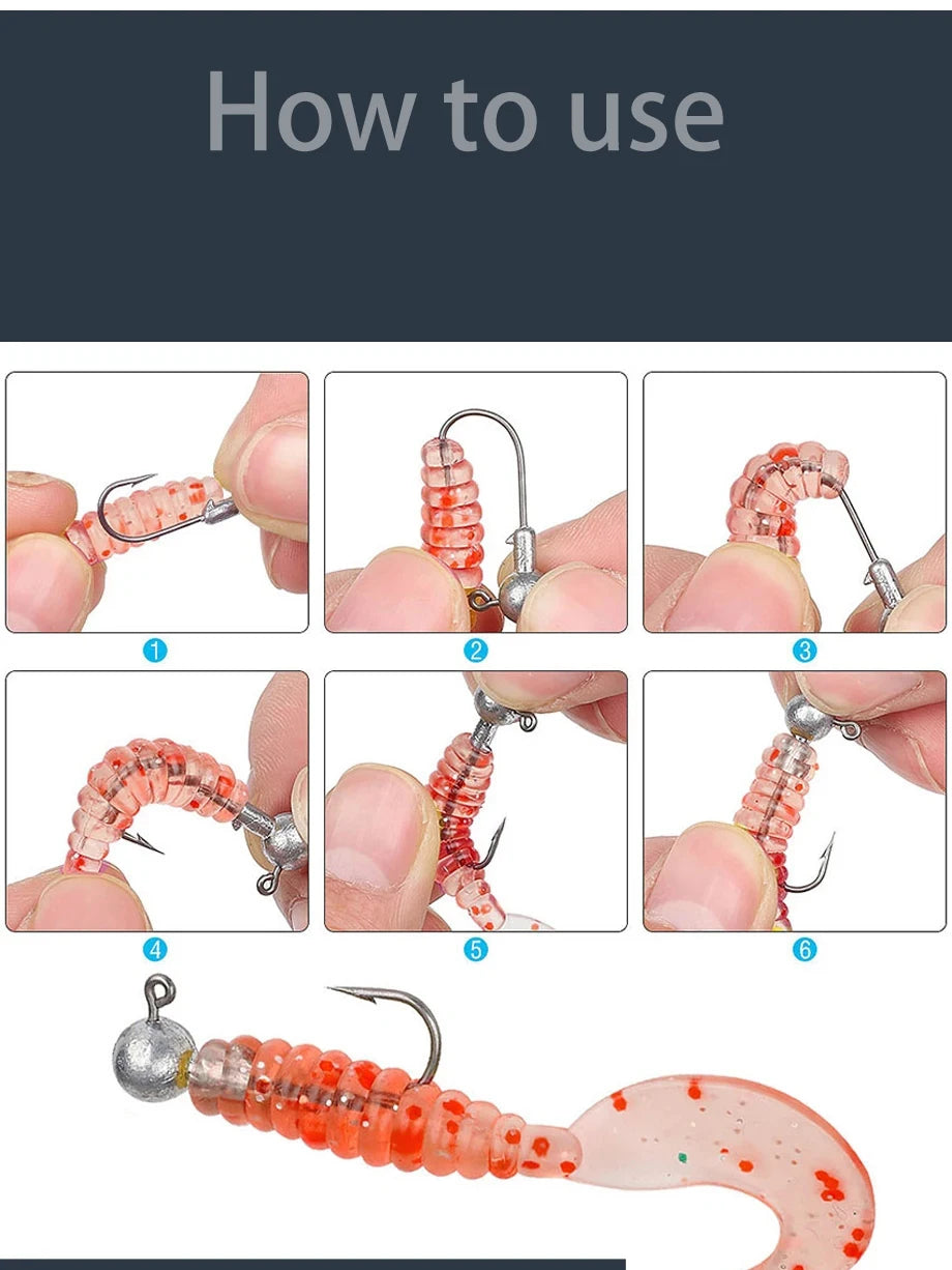 JYJ 1g 2g 3g 4g 5g 10g 20g 22g 25g 28g crank Jig head hook fishing hook head Jig lure hard bait soft worm jig hook for fishing Beauty World Shop