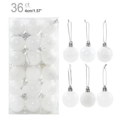 1box Christmas Balls Christmas Tree Ornaments Ball Xmas Hanging Tree Pendants Home Party Decor 2026 New Year Gift Noel Navidad Beauty World Shop