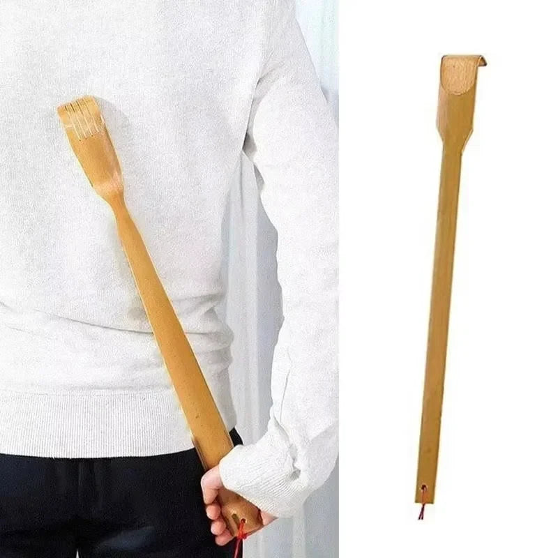 Natural Bamboo Back Scratcher – Soothe Itchy Skin and Unwind, Ideal for Older Adults Beauty World Shop