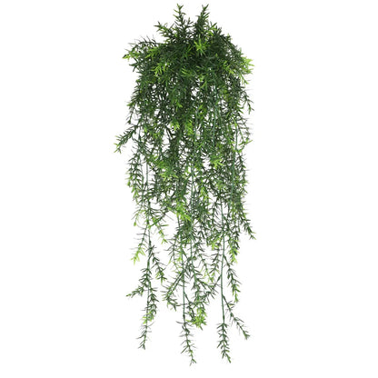 90cm Persian fern Leaves Vines Home Room Decor Hanging Artificial Plant Plastic Leaf Grass Wedding Party Wall Balcony Decoration Beauty World Shop