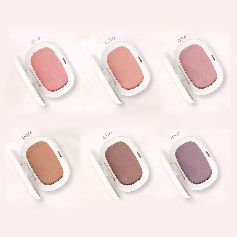 Phantom Bear Single-Color Blush Cream — Mochi Texture, Powder-Free Formula, Low-Saturation, Long-Lasting Natural Matte Finish Beauty Trend Shop