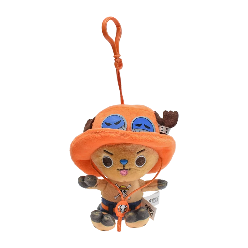 Monkey·D·Luffy Tony Tony Chopper Sabo Gum-Gum Toys Soft Stuffed Animals Cartoon Backpack Pendant Decoration Toy Birthday Gifts Beauty World Shop