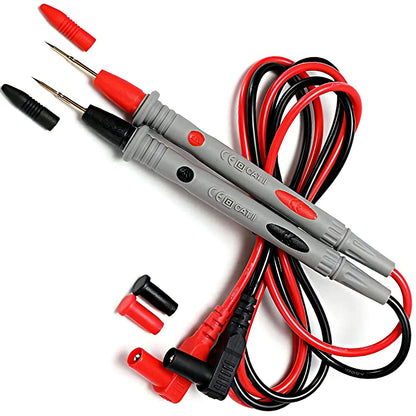 20A 1000V Multimeter Test Heads Needle Pin Digital Multi Meter Head Wire Pen Cable Kit Multimeter Voltmeter PVC Tester Kit Beauty World Shop