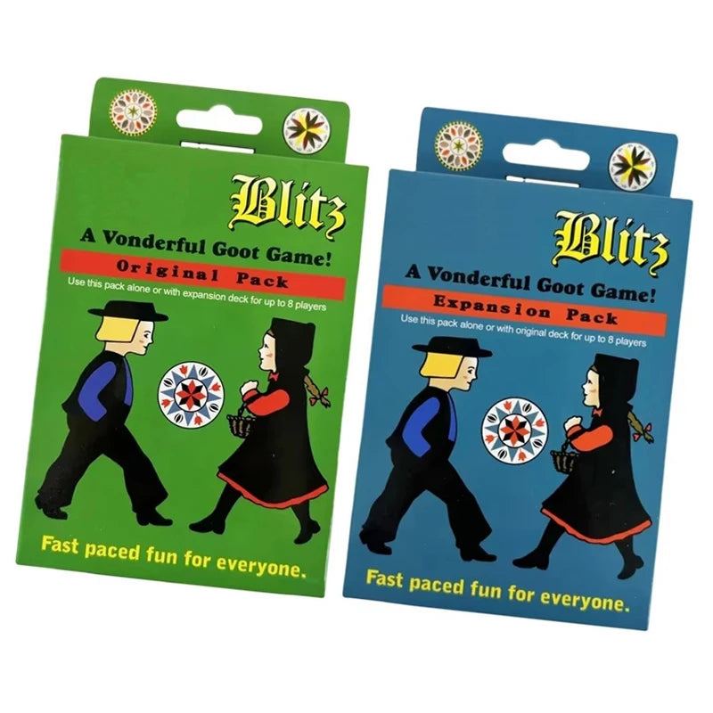 The Dutch Blitzkrieg Original and extended combination, fast-paced card game suitable for everyone's fun, family game Beauty World Shop