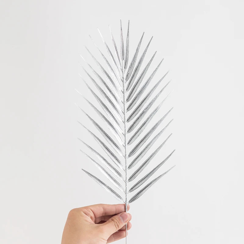 6/12Pcs Artificial Plants Tropical Palm Tree Leaves Home Garden Decoration Accessory Photography Prop Christmas Wedding Supplies Beauty World Shop