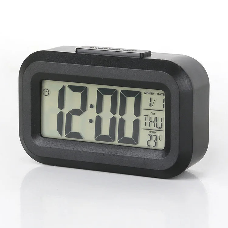 Alarm Clock Digital Clock LED Electronic With Backlight Snooze Calendar For Home Office Desktop Table Screen Display Watch Beauty World Shop