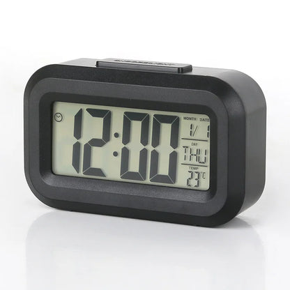 Alarm Clock Digital Clock LED Electronic With Backlight Snooze Calendar For Home Office Desktop Table Screen Display Watch Beauty World Shop