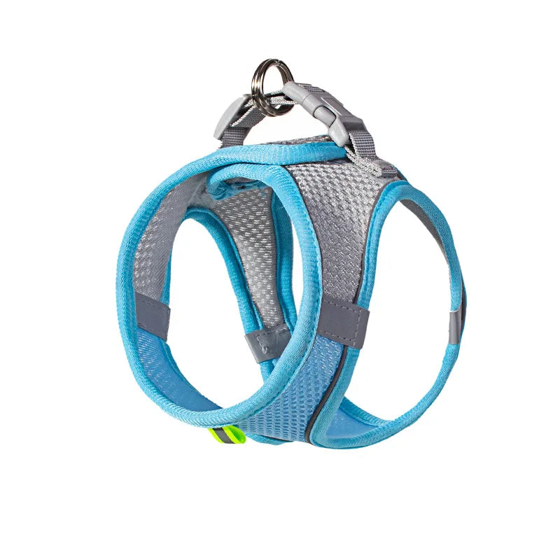 Puppy Harness Set Dog Accessories Adjustable Puppy and Cat Harness Vest French Bulldog Chihuahua Small Dog Collar Pet Leash Dogs Beauty World Shop