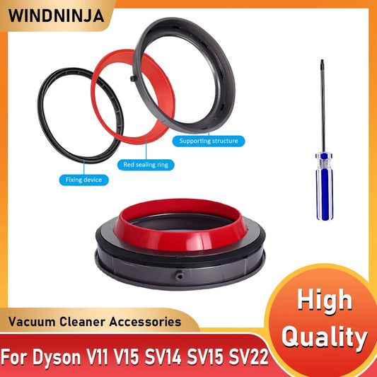Dust Container Top Fixed Sealing Ring Spare Part for Dyson V11 V15 SV14 SV15 SV22 Vacuum Cleaner Accessories Beauty World Shop