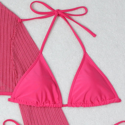 2026 Sexy Bikinis Female Swimsuits Women's Three-Piece Swimwear Beach Swim Wear Bathing Suits Brazilian Bikini Set Pool Bather Beauty World Shop