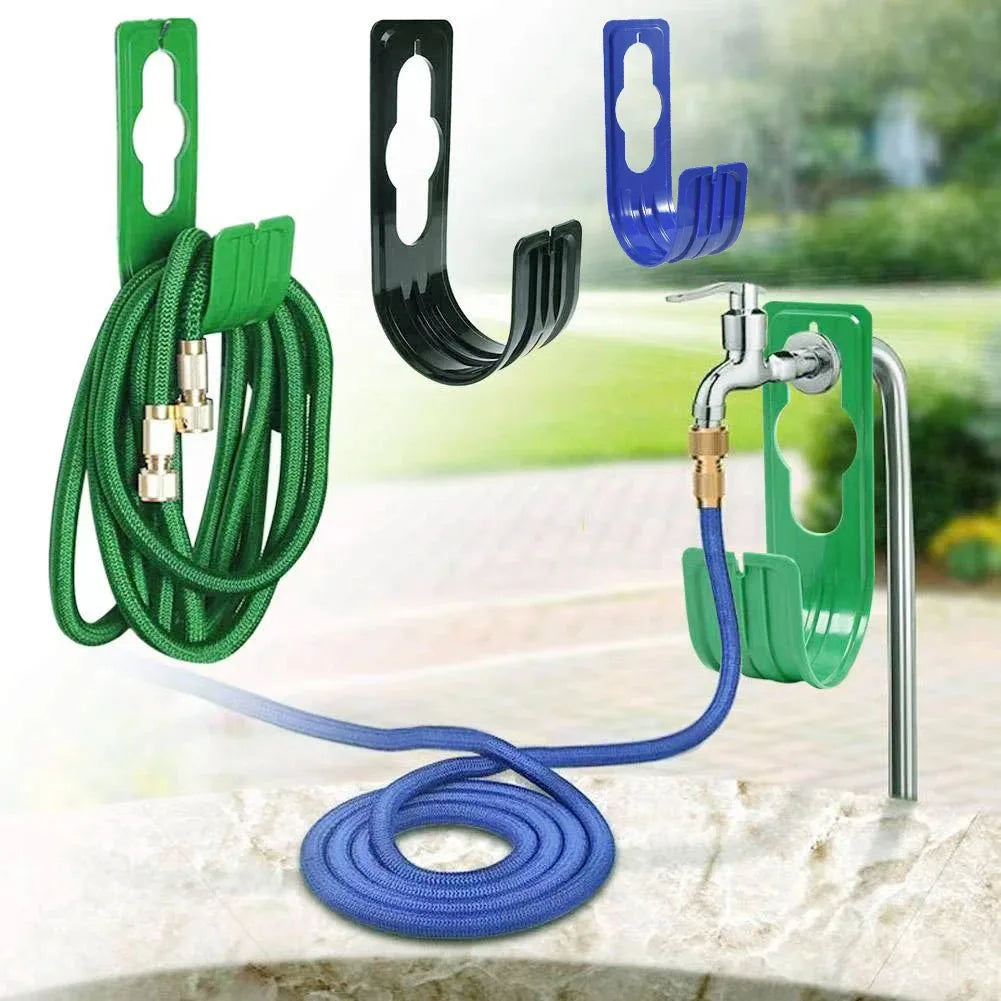 1pcs Garden Wall Mount Tap Watering Hose Organizer  Agriculture Water Pipe Reel Rack  Convenient Storage Of Water Pipe Support Beauty World Shop