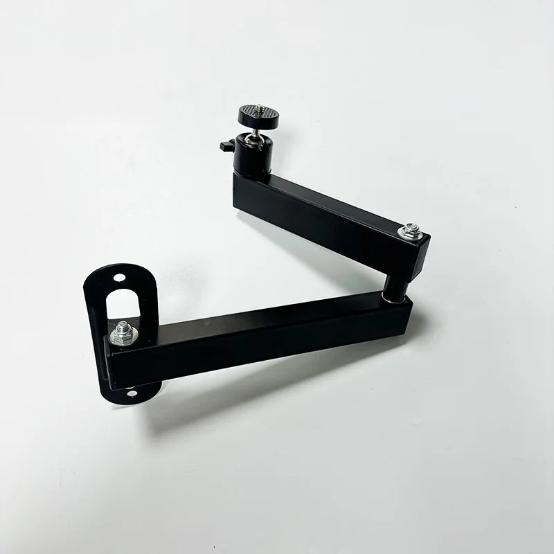 Foldable Wall Mount Projector Bracket Aluminum Alloy Retractable Durable Devices Holder for Home Bedside Hotel Office Beauty World Shop