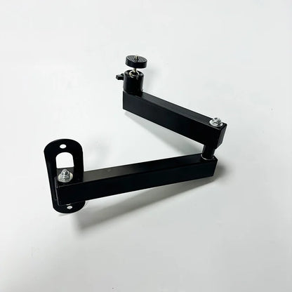 Foldable Wall Mount Projector Bracket Aluminum Alloy Retractable Durable Devices Holder for Home Bedside Hotel Office Beauty World Shop