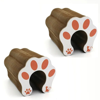 Organ Cat Scratch Board, Wear-resistant and Shavings Resistant, Cat Toy, Corrugated Paper Scratch Board with Bell