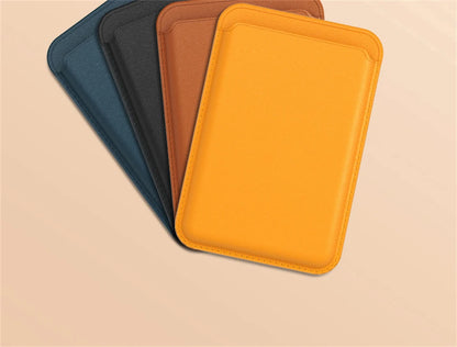For Magsafe Leather Magnetic Wallet Case For iPhone 14 12 15 13 Pro Max Magnetic Card Bag Cover Samsung S23 S22 Ultra Accessory Beauty World Shop