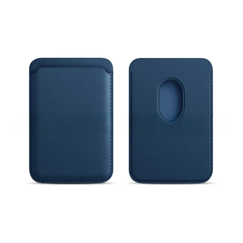 Magnetic MagSafe Wallet - PU Leather Card Holder Case for IPhone 12/13/14/15/16, Slim MagSafe Accessory with Card Storage Beauty World Shop