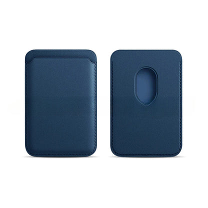 Magnetic MagSafe Wallet - PU Leather Card Holder Case for IPhone 12/13/14/15/16, Slim MagSafe Accessory with Card Storage Beauty World Shop
