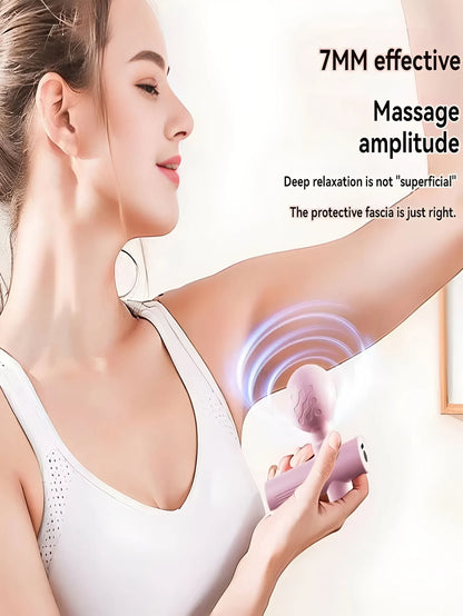 Mini Massage Gun Fascia Machine Muscle Relaxation Vibrating Gun Portable Rod Massage Fitness Equipment Neck Body Fascia Gun Beauty World Shop