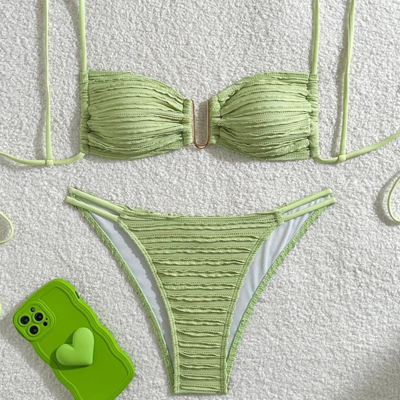 Summer Sexy Bikinis 2026 Women's Swimwear Female Swimsuit For Swim Wear Bathing Suits Brazilian Bikini Set Beachwear Pool Bather Beauty World Shop