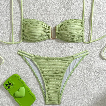 Summer Sexy Bikinis 2026 Women's Swimwear Female Swimsuit For Swim Wear Bathing Suits Brazilian Bikini Set Beachwear Pool Bather Beauty World Shop