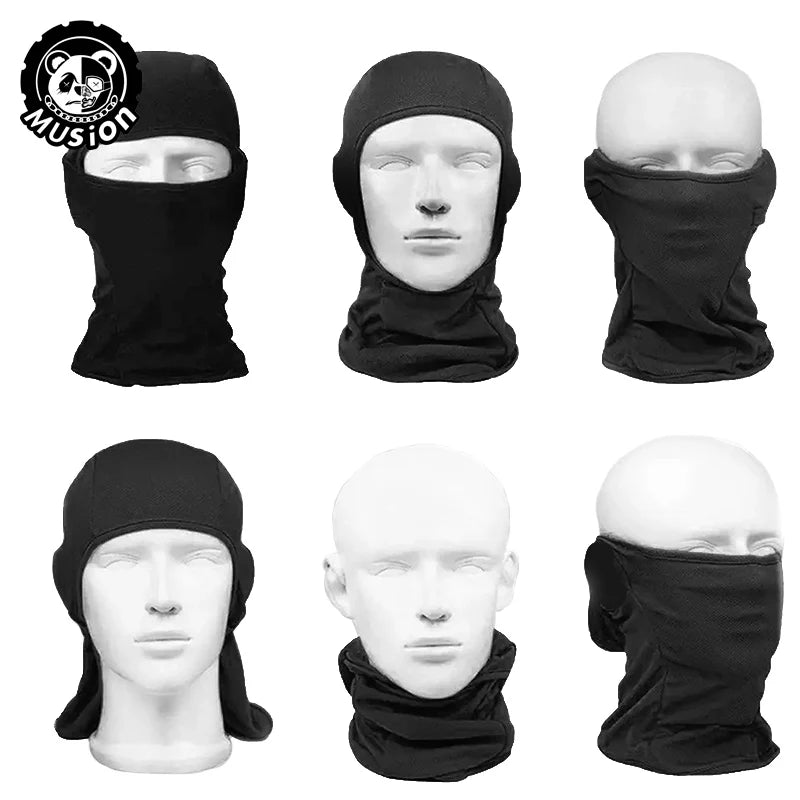 Motorcycle Balaclava Fashion Print Sun Protection Full Face Mask Breathable Mask Balaclava Bicycle Cycling Beauty World Shop