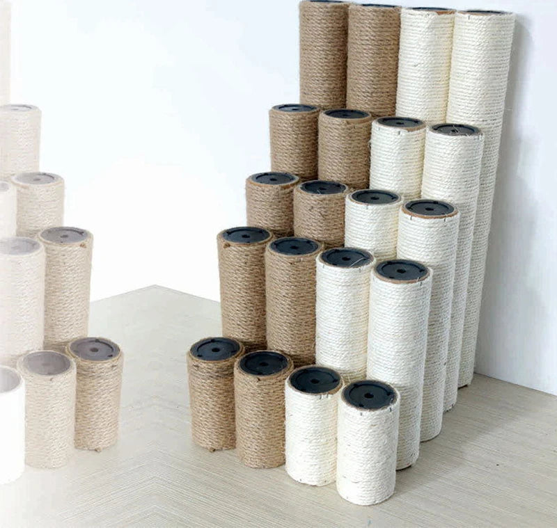 Cat Scratching Post for Cat Tree Tower DIY Cat Climbing Frame Replacement Post Sisal Rope Entangle Kitten Toy Scratch Furniture Beauty World Shop