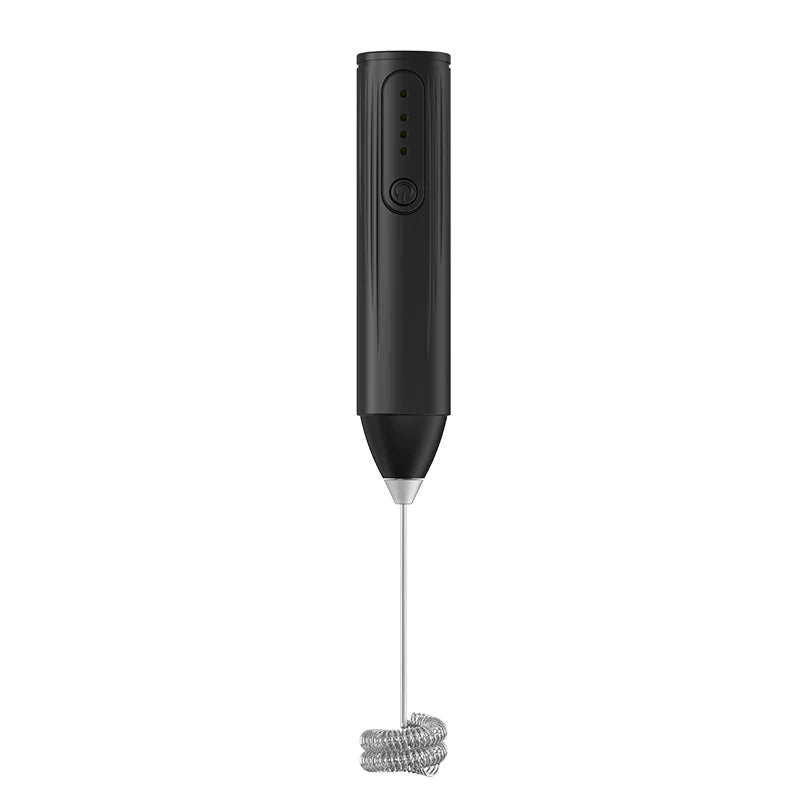 Automatic Stainless Steel Handheld Whisk Mini Portable Blender with 3 Speed Adjustable USB Rechargeable Milk Frother for Kitchen Beauty World Shop