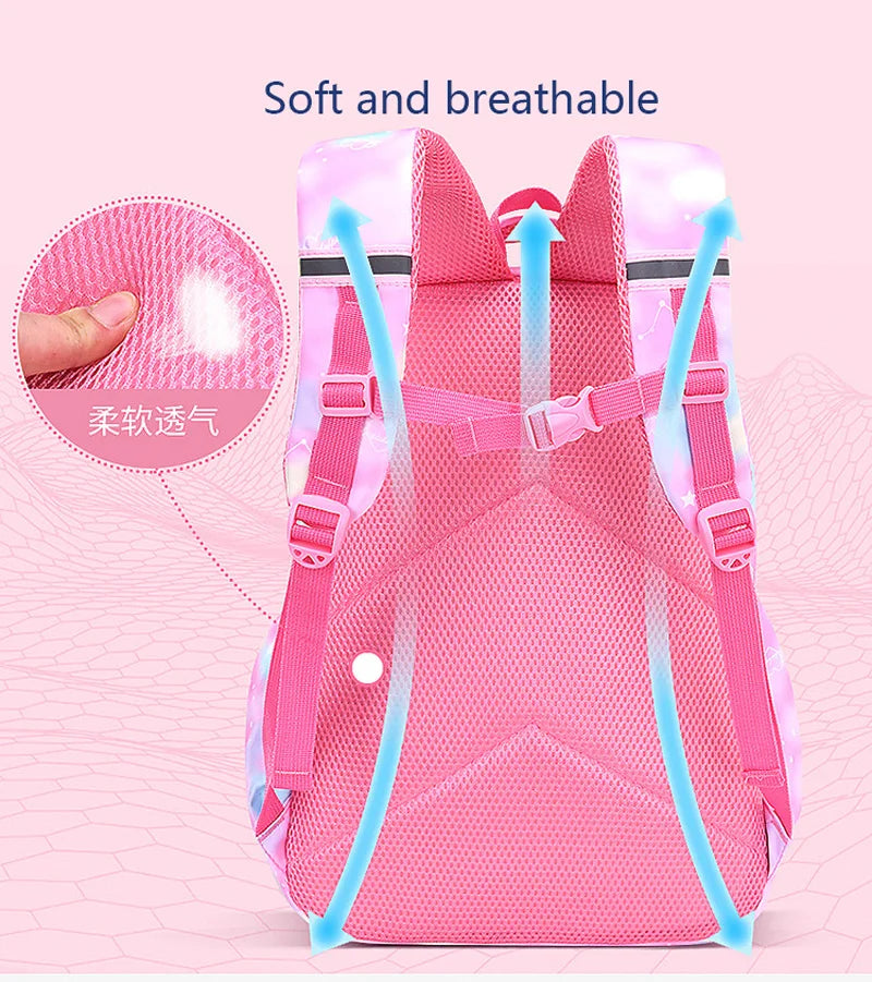 Teenage Girls School Bag Children Backpack Class Child Kids Back Pack Kawaii Bagpack Cute Women Rucksack Female Bolsas Portfolio Beauty World Shop