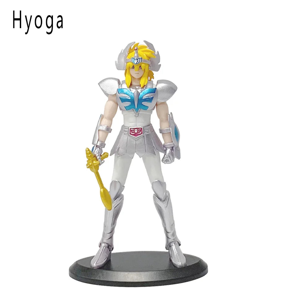 In Stock Hot Anime Figure Phoenix Ikki Hyoga Seiya Shiryu Standing Armor Model Children's Toys PVC Box Desktop Collection Toys Beauty World Shop