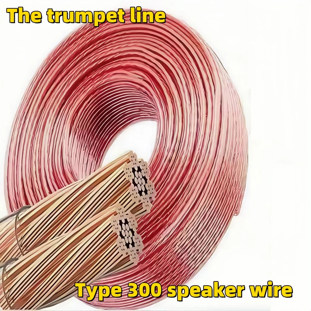 DIY Loud Audio Cable Hi-Fi Audio Cable Oxygen Free Copper Audio Wire for Amplifier Home theater KTV DJ System Beauty World Shop