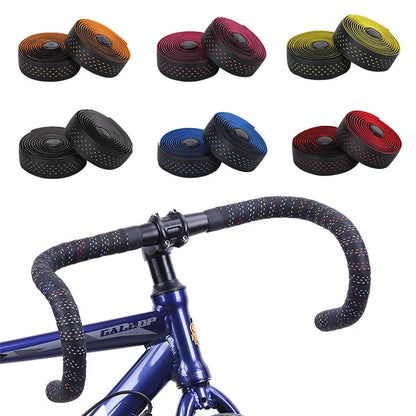 New Road Bike Handlebar Tapes Shock-absorbing Cycling Anti-slip Handlebar Bar Tape Wear-Resistant Bicycle Strap Bikes Belt Beauty World Shop