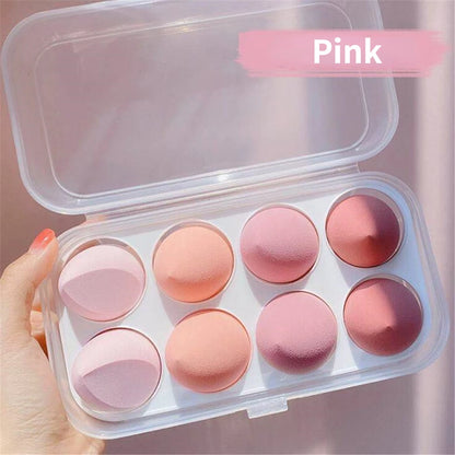 4/8pcs Makeup Sponge Blender Beauty Egg Cosmetic Puff Soft Foundation Sponges Powder Puff Women Make Up Accessories Beauty Tools Beauty World Shop