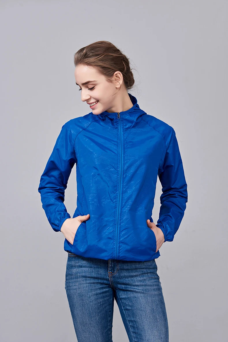 LNGXO Unisex Hiking Jacket Men Women Waterproof Quick Dry Camping Windbreaker Trekking Fishing Rain Coat Outdoor Anti UV Clothes Beauty World Shop